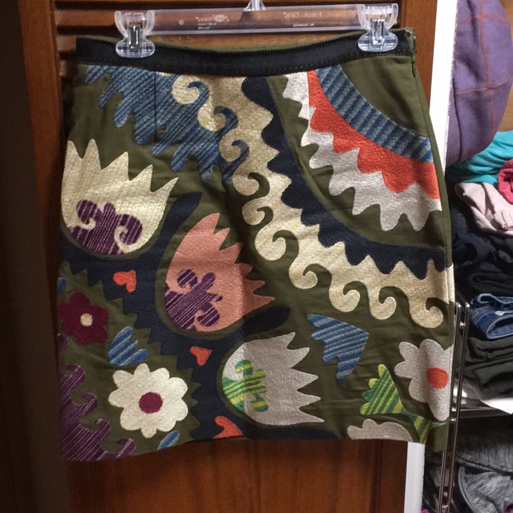 Colorful skirt